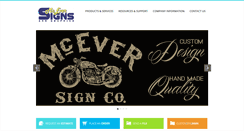 Desktop Screenshot of mceversigns.com